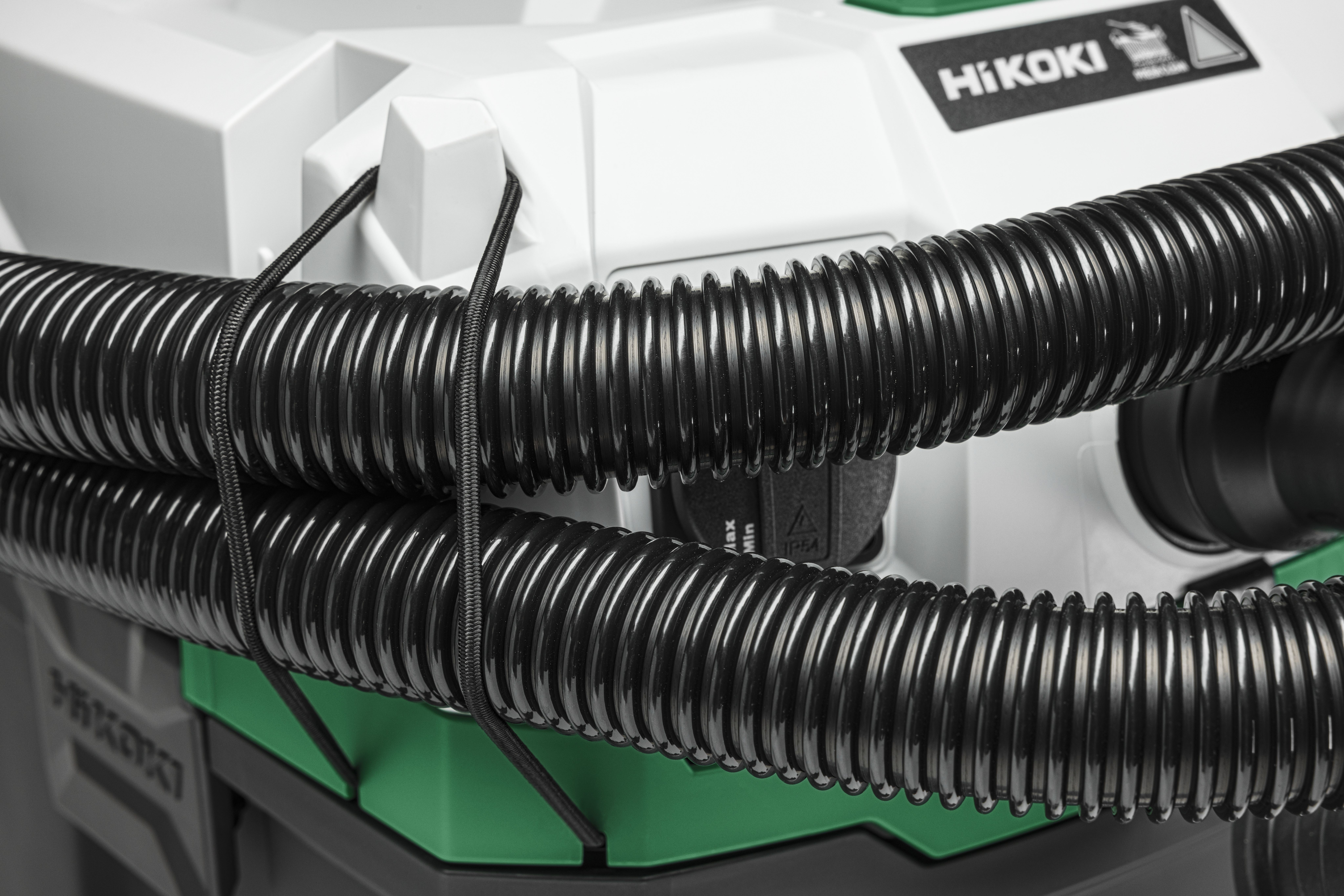 HiKOKI RP300YM (Karton) (30 Liter, M-Klasse)  Nass- und Trockensauger 10,8 Kg Ein- /Ausschaltautomatik für Werkzeuge 1200W antistatischer Saugschlauch