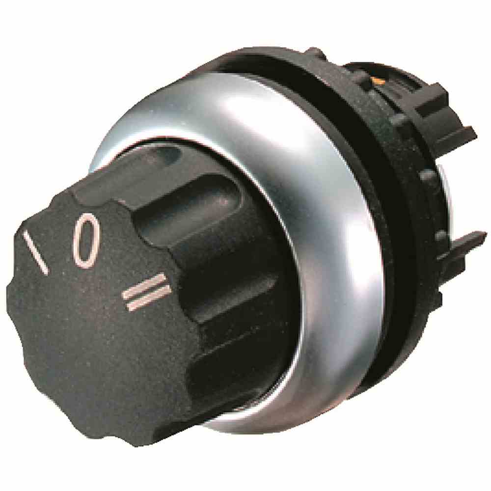EATON M22-WR3 Wahltaste, 3 Stellungen, schwarz I 0 II, rastend – M22-WR3