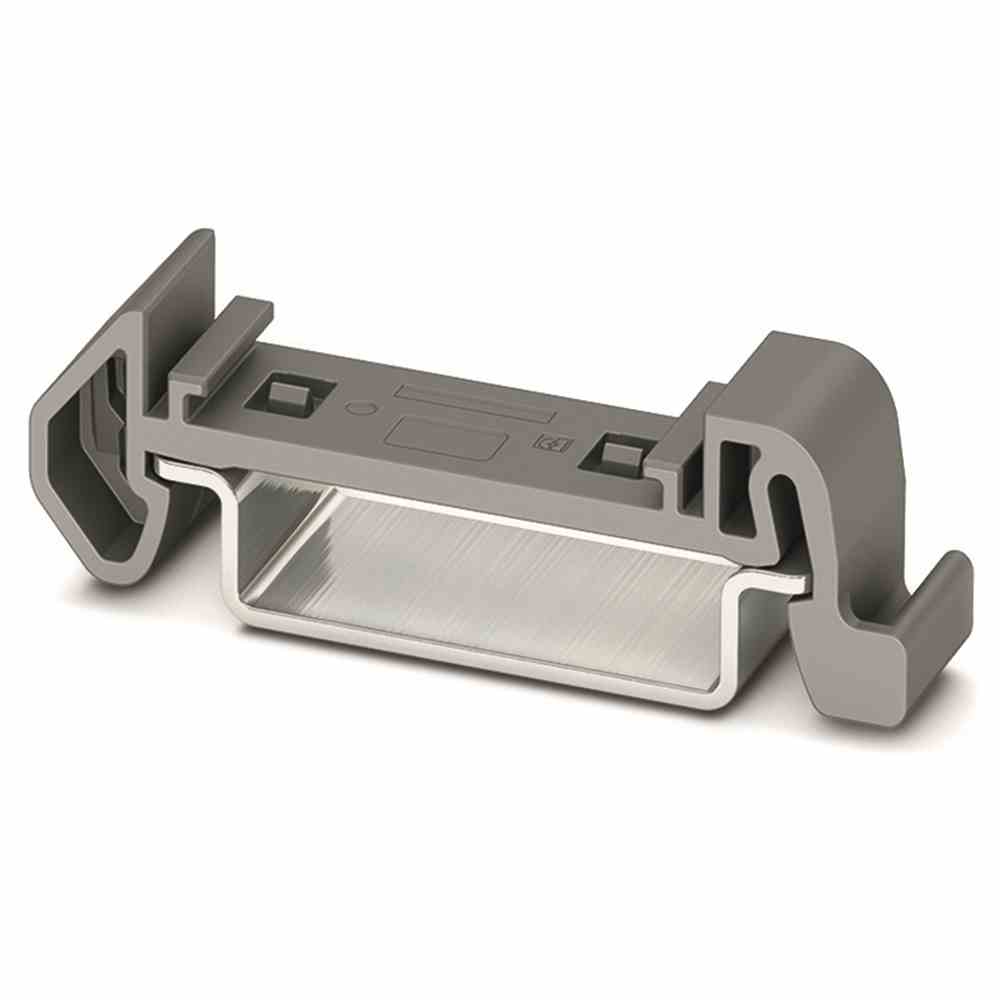 PHOENIX Hutschienenadapter, Hutprofilschiene 35mm, gerade, Kunststoff – PTFIX-NS35A