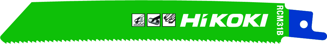 HiKOKI 3 SäbelsägeblätterRCM31BCURVED150 14TPI