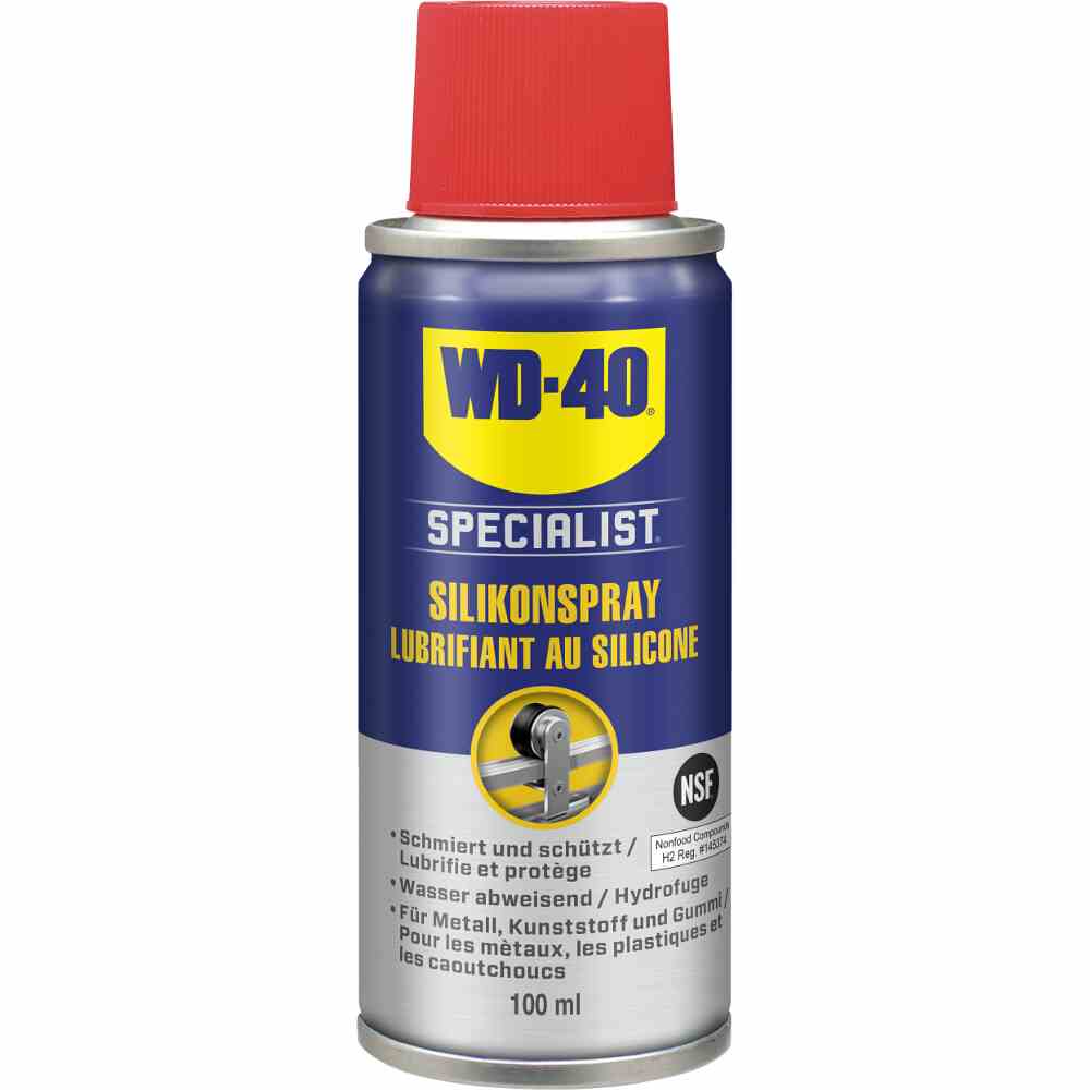 WD-40 SPECIALIST Silikonspray 100 ml Classic – 49987/NBA (6 TN)