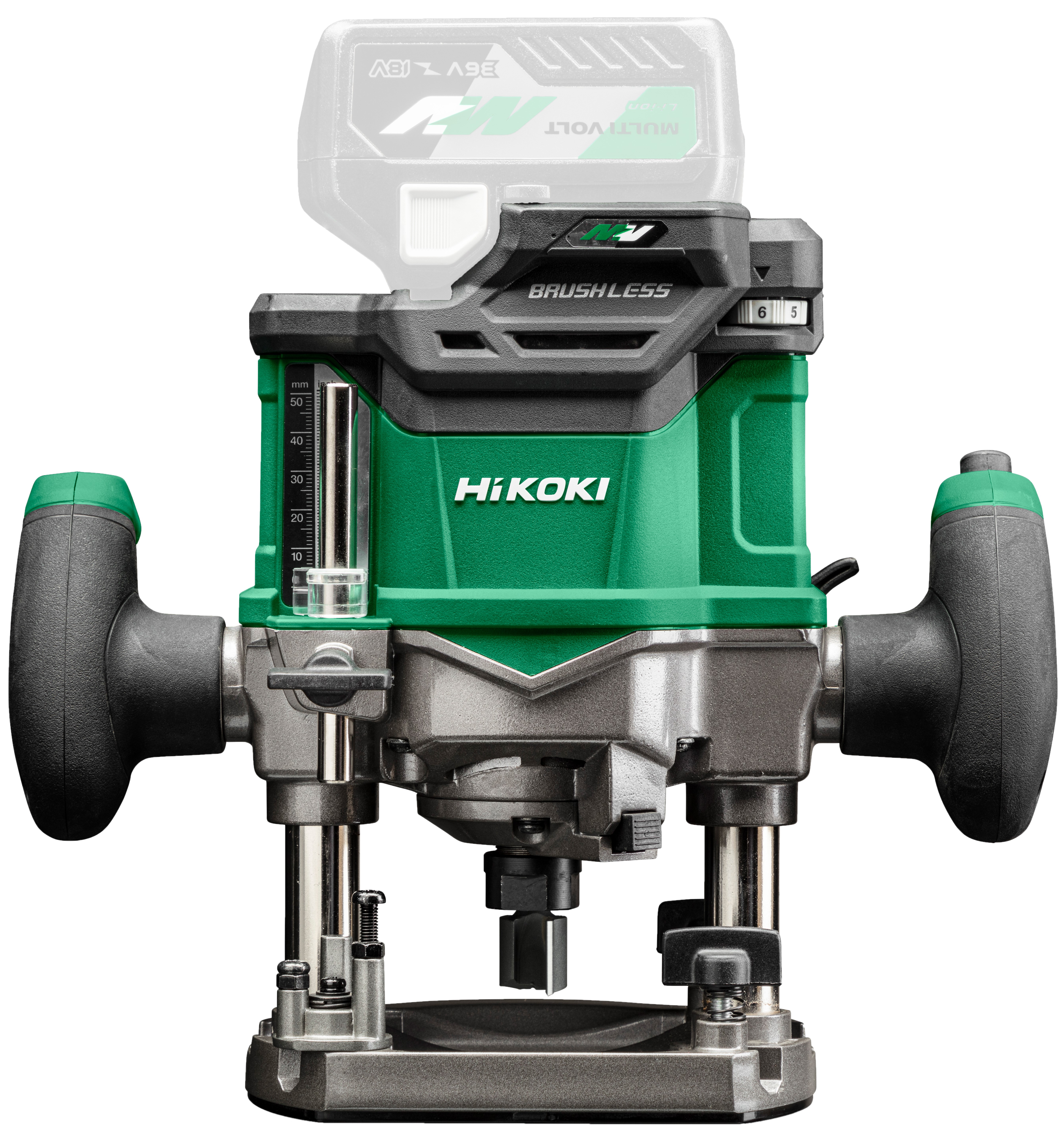 HiKOKI M3612DA(Basic) (HSC IV) Akku Oberfräse (brushless) 50 mm 11000-25000/min