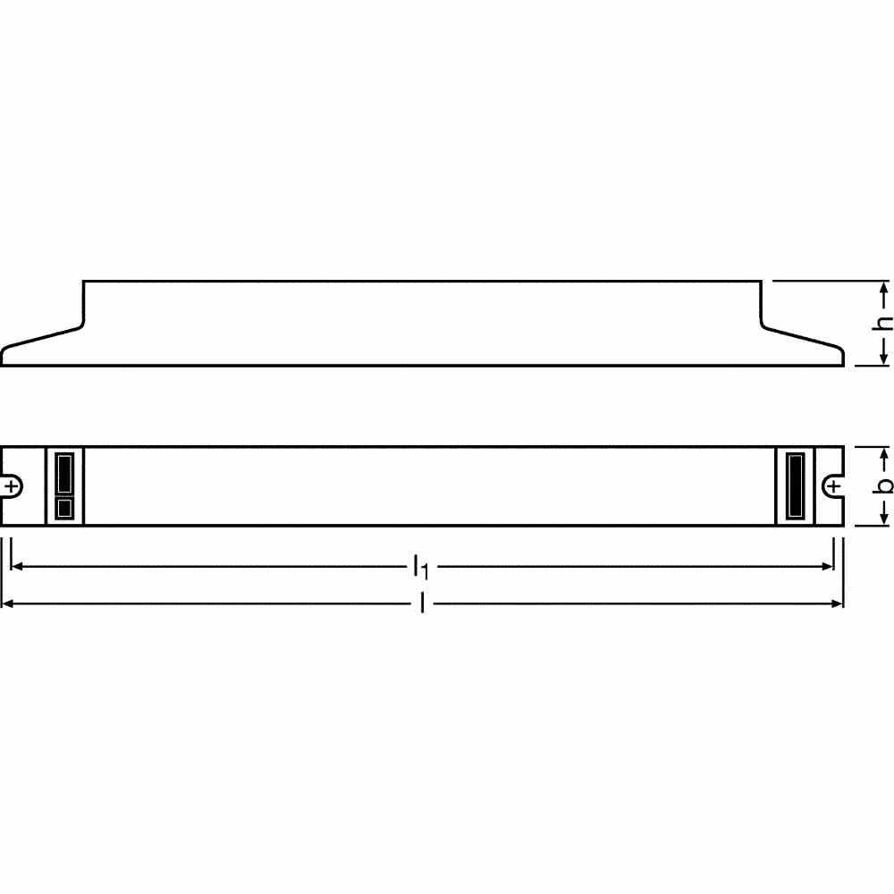 OSRAM QTP-OPTIMAL 1X54...58 Vorschaltgerät, 54-58W, elektronisch, für T5, für T5-R, für T8, T38, TC-D, TC-DD, TC-DEL, TC-F, TC-L, TC-QEL