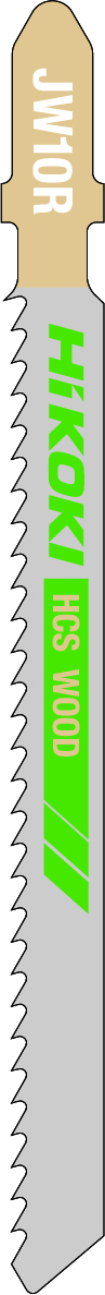 Holz - Stichsägeblatt JW10R/T101BR (5 Stück) - 100,4 / 75,0 x 7,2 x 1,5 mm - 10 TPI