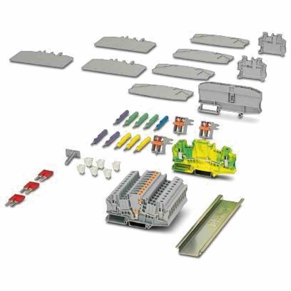PHOENIX UTME 6-SET POWER Starterkit - bestehend aus Messwandlertrennklemmen in Schraubanschlusstechnik, Markierungsmaterial – UTME 6-SET POWER