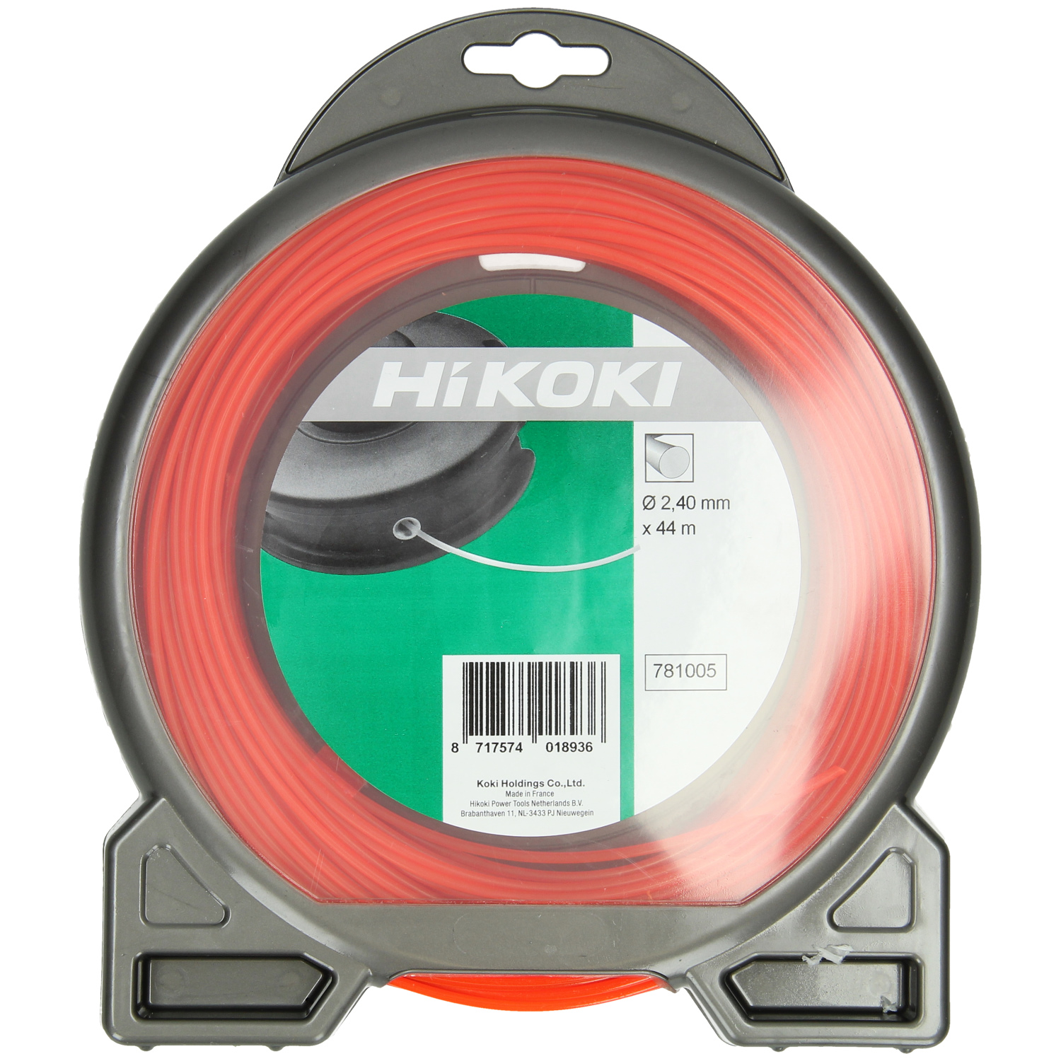 Nylon Fäden Rund 2.4 MM Orange L=44M (226 gr)