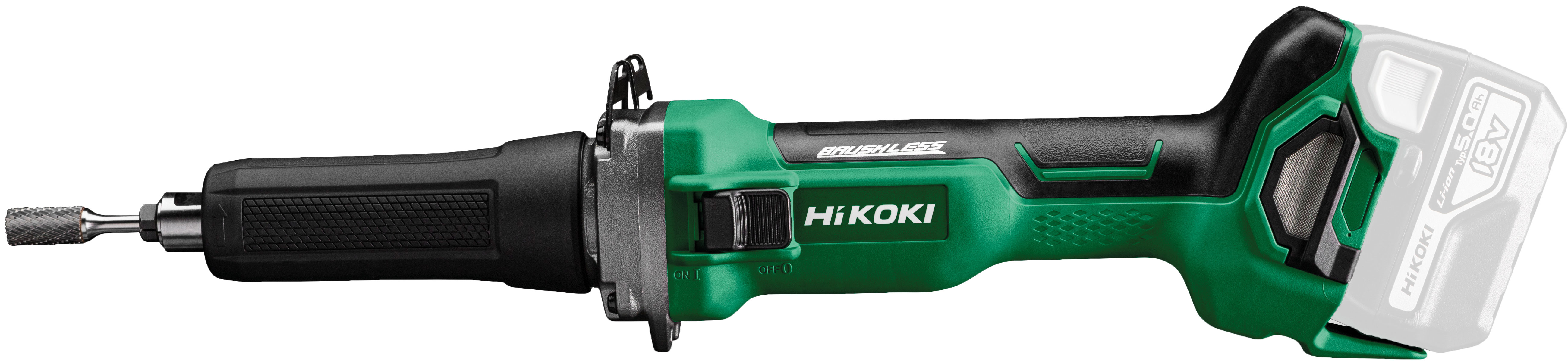 HiKOKI GP18DA (Basic) (Transportkoffer) Akku Geradschleifer 7000-29000 U/Min