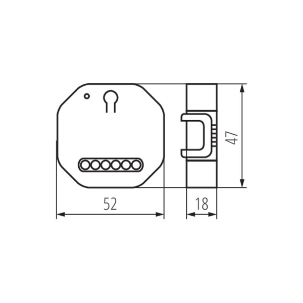 Kanlux S SWITCH SHUTTER