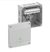 Spelsberg ABOX0606² Abzweigkasten, 127x127mm, Kunststoff  grau, IP66, IK07, Halogenfrei,