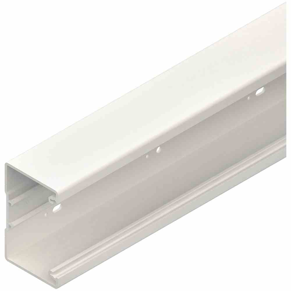 HKL Gerätekanalunterteil, mit Bodenlochung, 173x66x2000 mm, Kunststoff PVC-hart, RAL9010, reinweiß HKL Gerätekanalunterteil, mit Bodenlochung, 173x66x2000 mm, Kunststoff PVC-hart, RAL9010, reinweiß