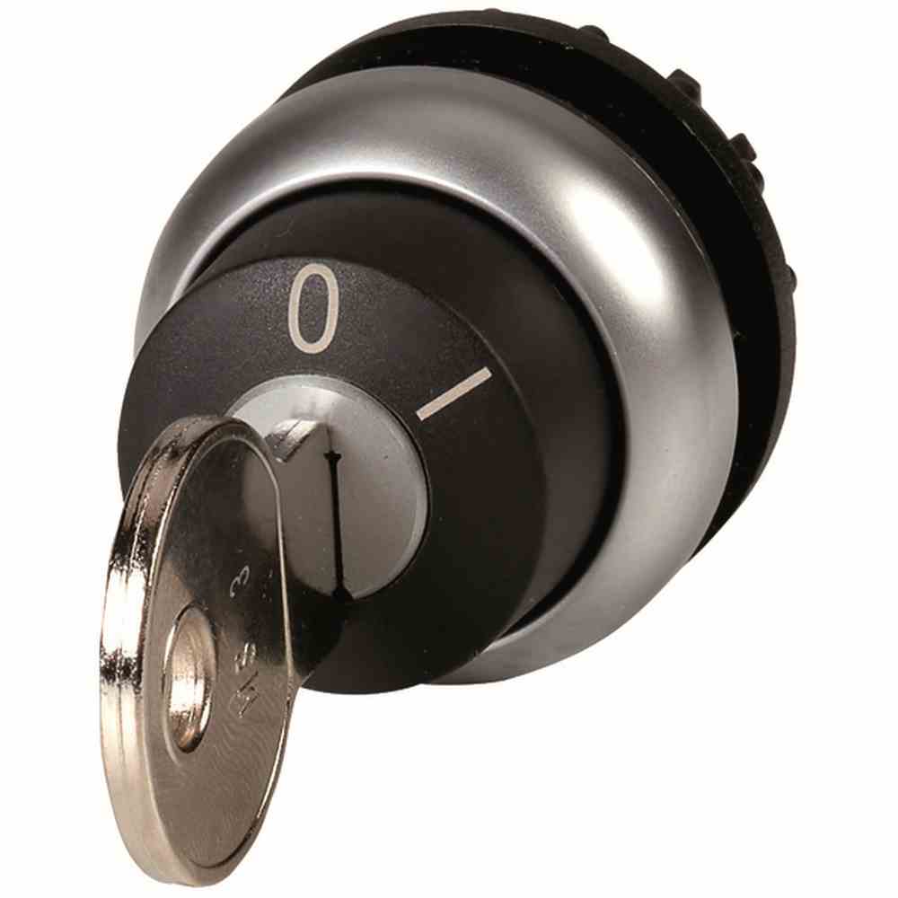EATON M22-WS-MS3 Schlüsselschalter, 2stuf, rund, Ø22,5mm, Tastend – M22-WS-MS3