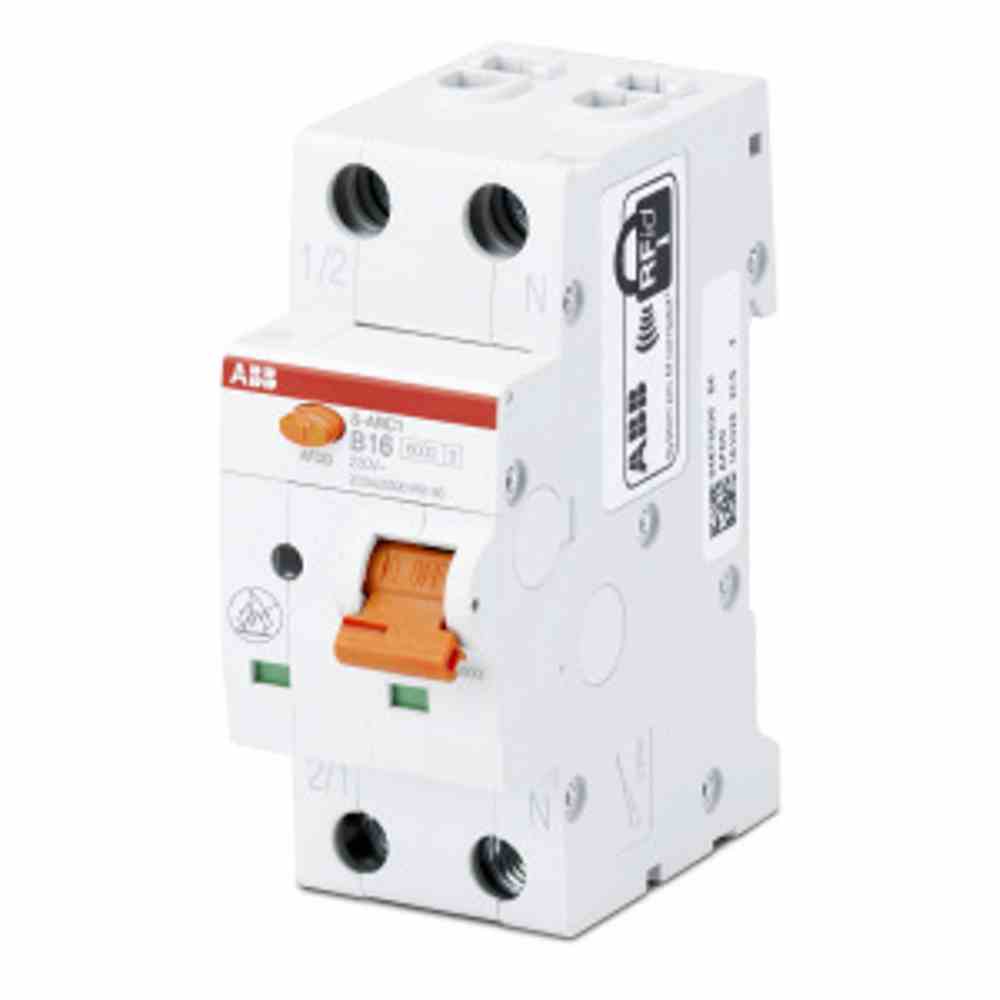 ABB Brandschutzschalter, C, 2p, 16A, 240V, 2TE, IP2X – S-ARC1-C16