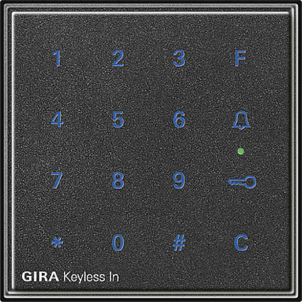 Gira Gira Keyless In Codetastatur Gira TX_44 (WG UP) Anthrazit