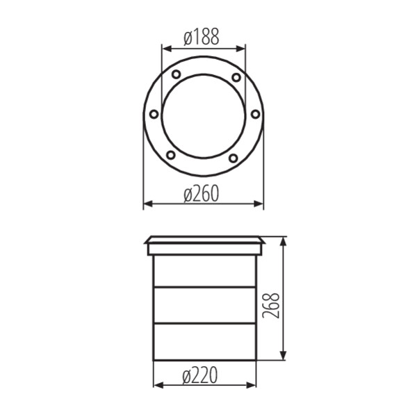 Kanlux TURRO LED 3X15W-NW