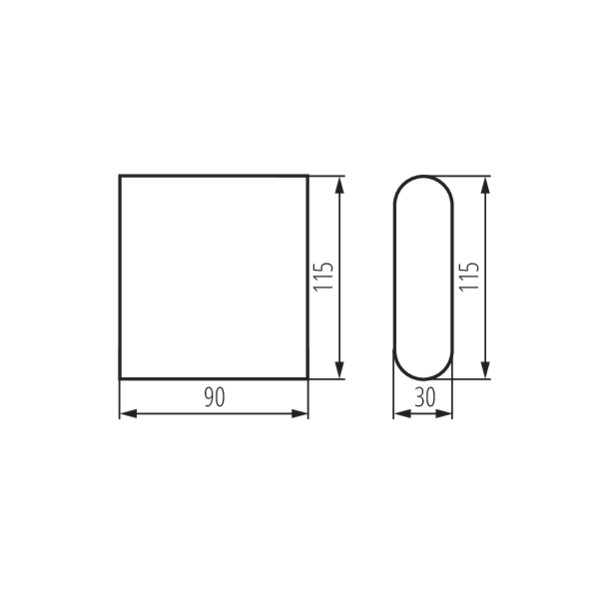 Kanlux GARTO LED EL 8W-W