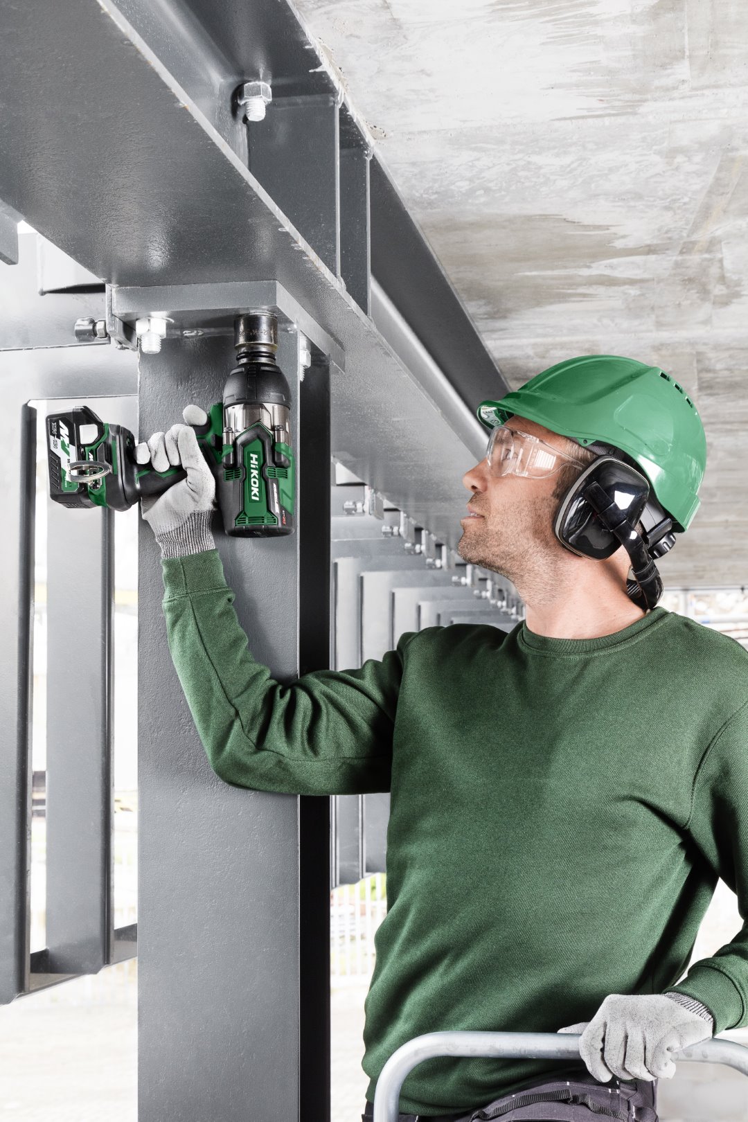 HiKOKI WR36DB(2.5L) (HSC III) 36V Akku Schlagschraumer 1050/1650 Nm 1/2"