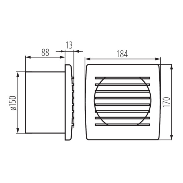 Kanlux CYKLON EOL150P