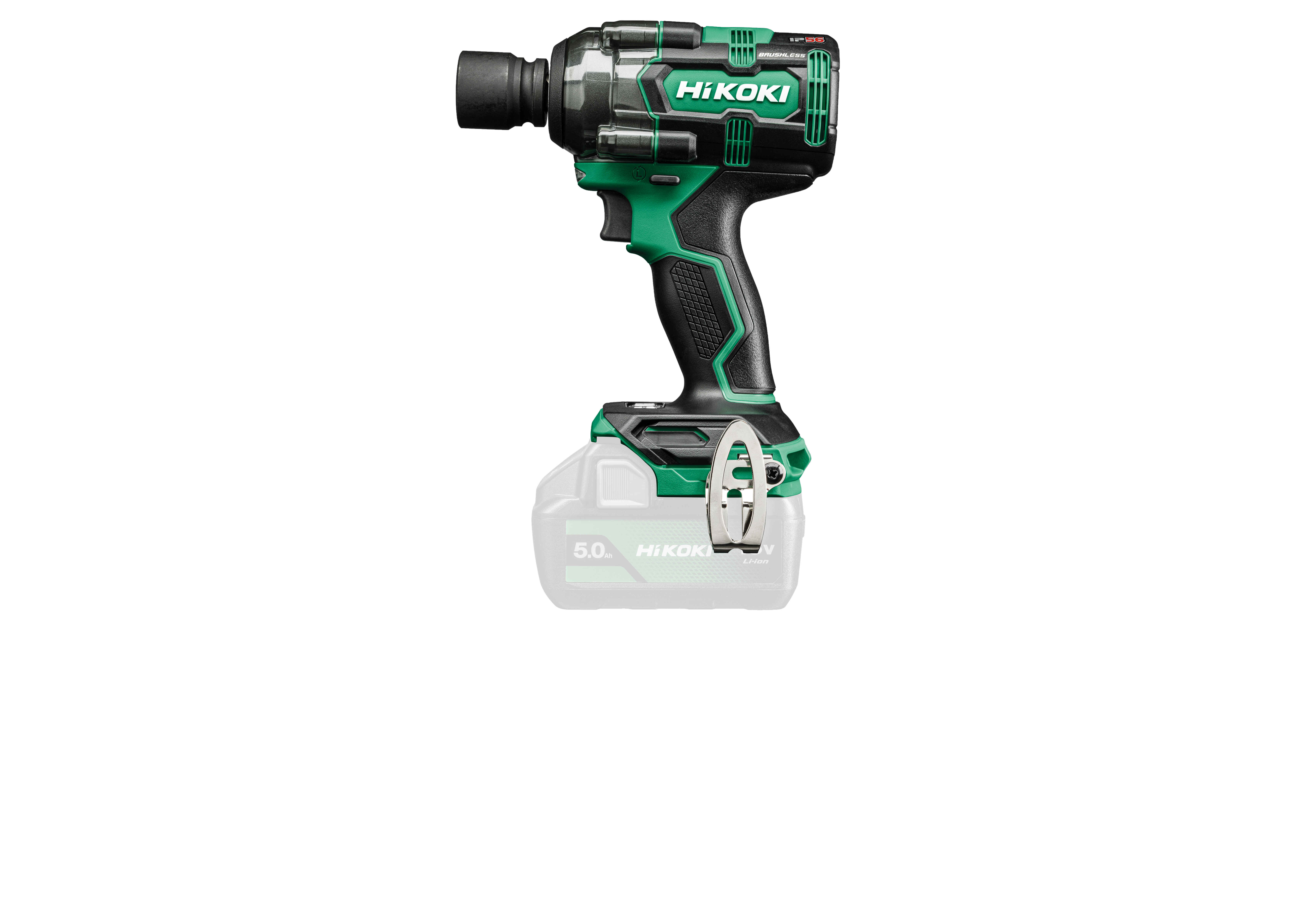 HiKOKI WR18DH(Basic) (Karton) Akku Schlagschrauber 345/600 Nm 1/2"