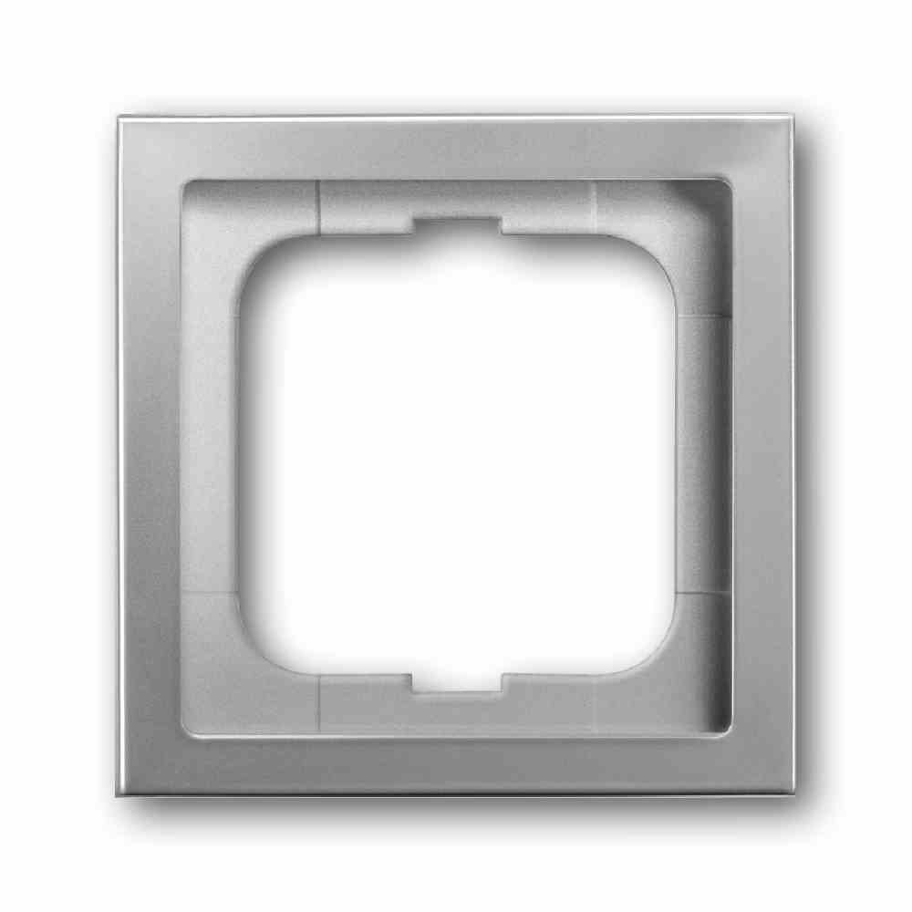 BUSCH-JAEGER PUR EDELSTAHL Rahmen, 1f, edelstahl, matt, Metall, geeignet für Geräteeinbaukanal, geeignet für Unterputz-Installation, Edelstahl