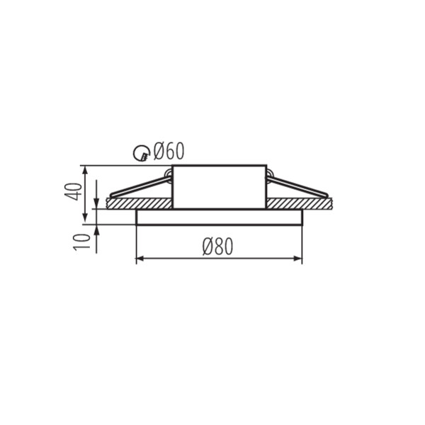 Kanlux FLINI IP44 DSO-B