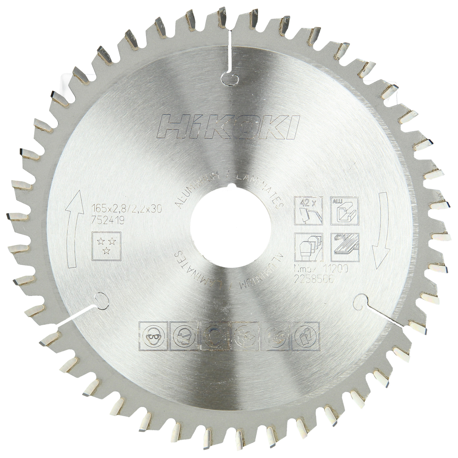 HiKOKI TCT Kreissägeblatt 165x30/20  Z42 TCG