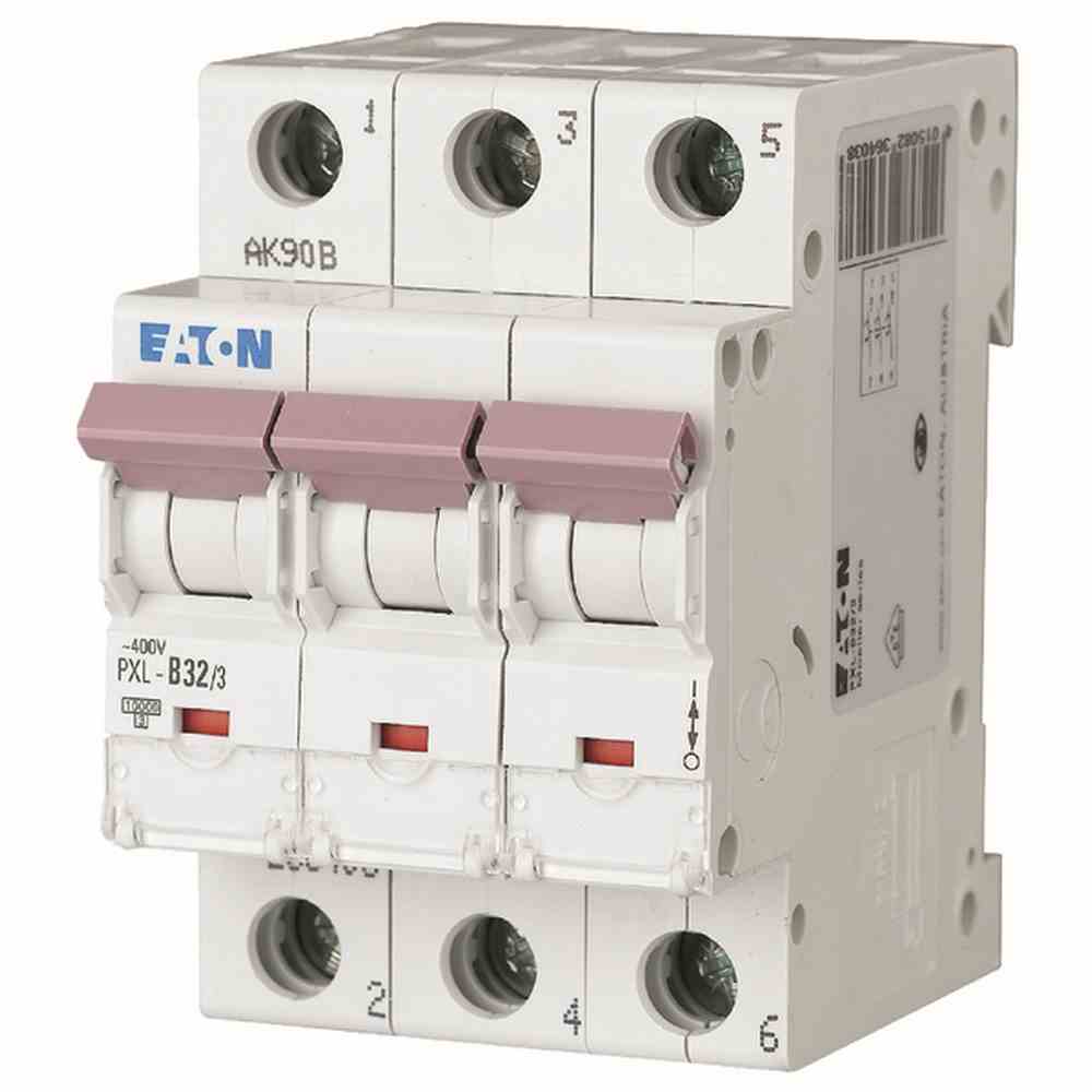 EATON PXL-C32/3 LS-Schalter, 32A, 3p, C-Char – PXL-C32/3