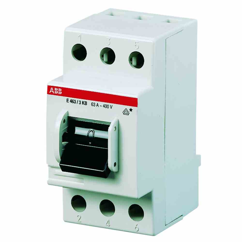 ABB Ausschalter REG, 3S, 63A, 400V, Zwangstrennung(nach DIN VDE 0113), 2,5TE