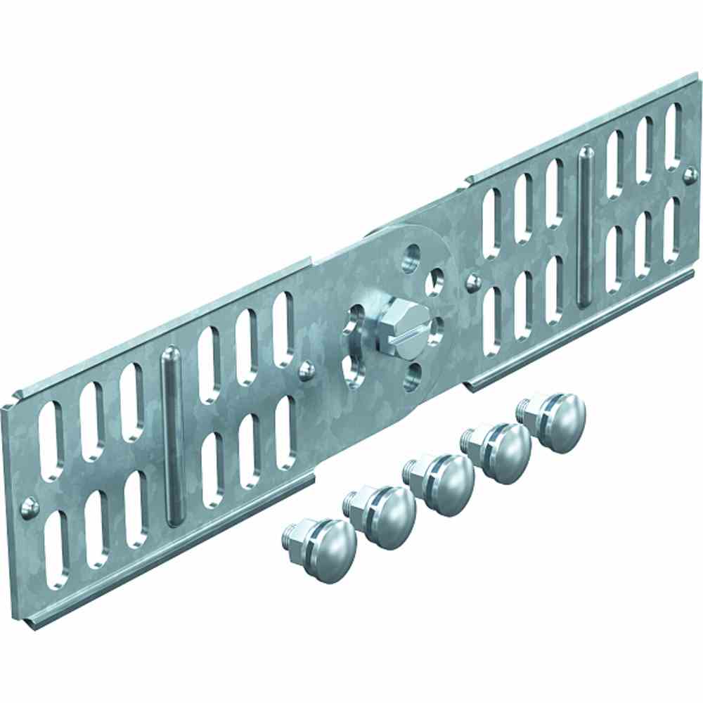 OBO BETTERMANN Gelenkverbinder für Kabelrinne 60x260, St, FT 22800/60FT (inklusiveSchraund) – RGV 60 FT