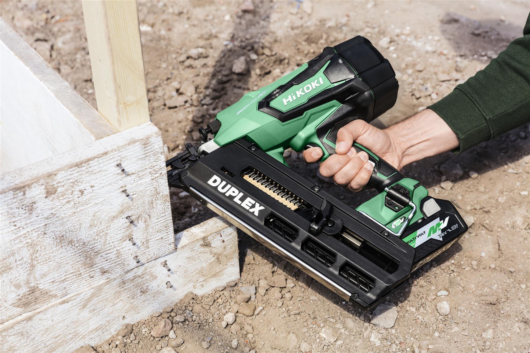 HiKOKI NR3675DD(Basic) (HSC IV) Akku Duplex-Nagler 21° Rund-Kopf plastik  4,3 Kg