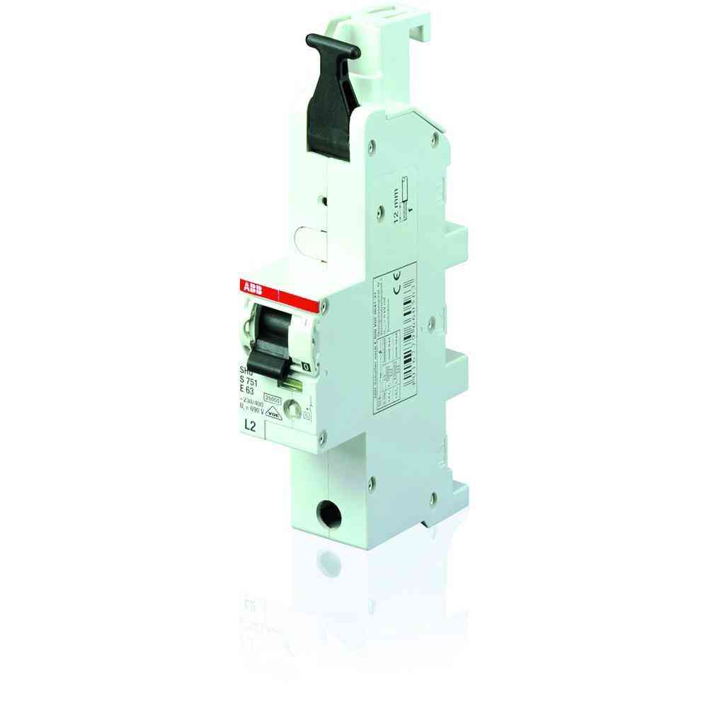 ABB SLS-Schalter, E, 1p, Sammelschiene, 63A, 230V, 690V/Ui, 25kA, 6kV, Gr:6, IP40 – S751-E63L1 ABB SLS-Schalter, E, 1p, Sammelschiene, 63A, 230V, 690V/Ui, 25kA, 6kV, Gr:6, IP40 – S751-E63L1