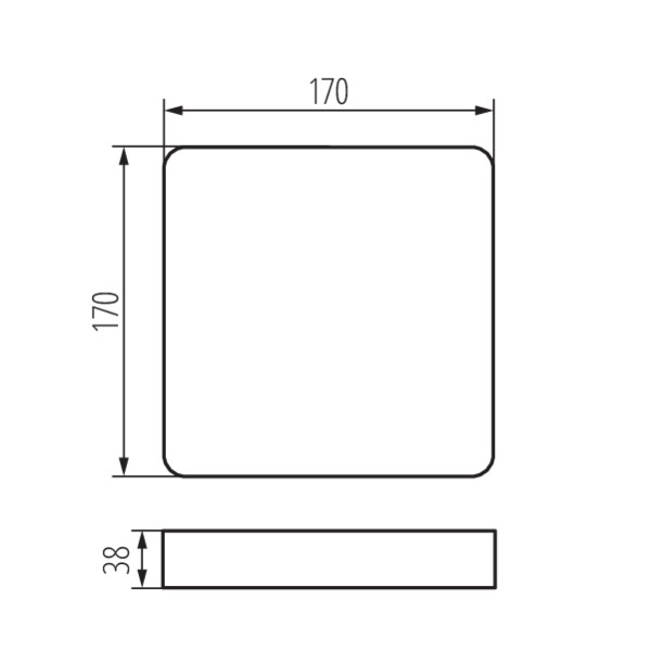 Kanlux TAVO FRAME DL 18W