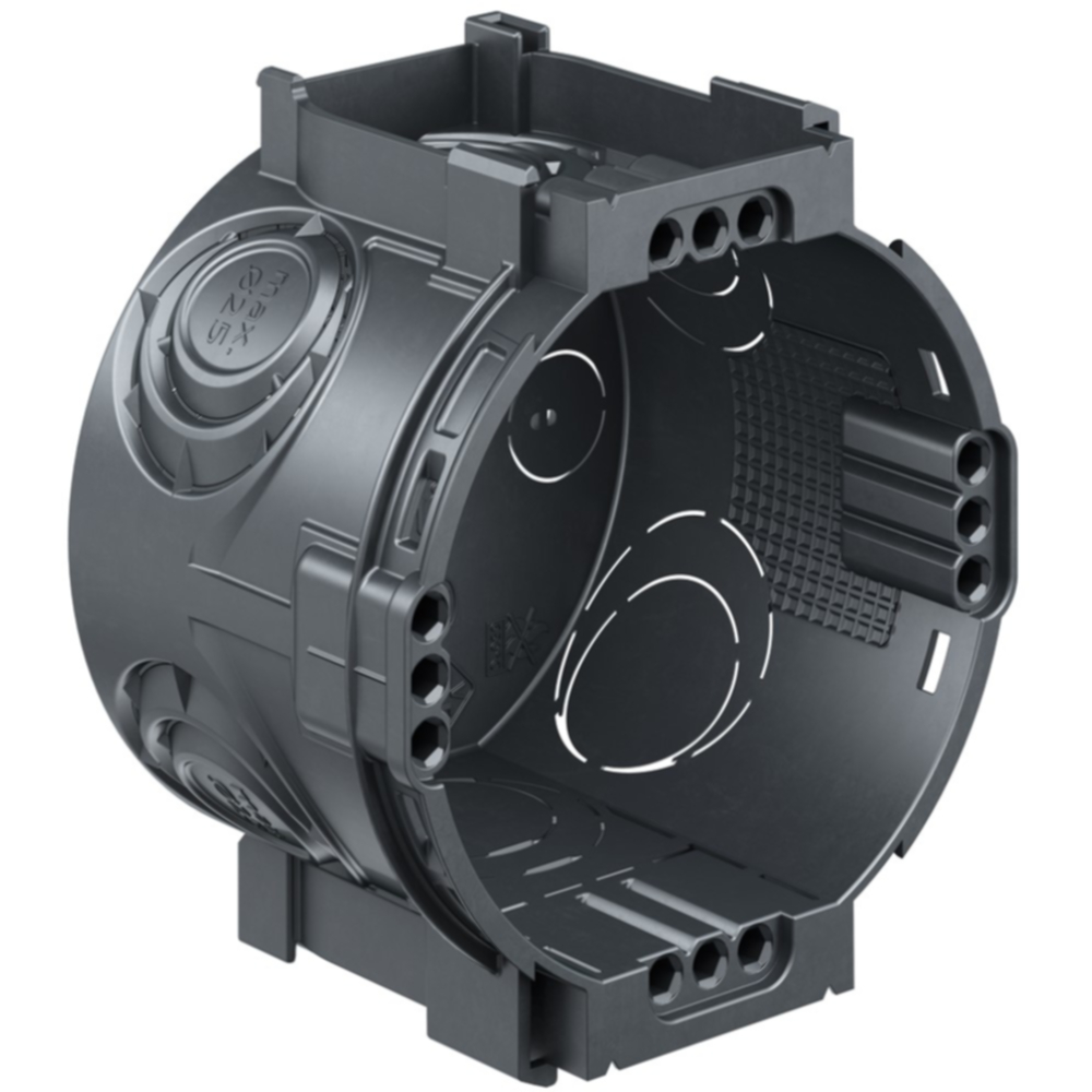 Kaiser Schalterdose flach 1055-04 einzeln ( 25 pro Netz )