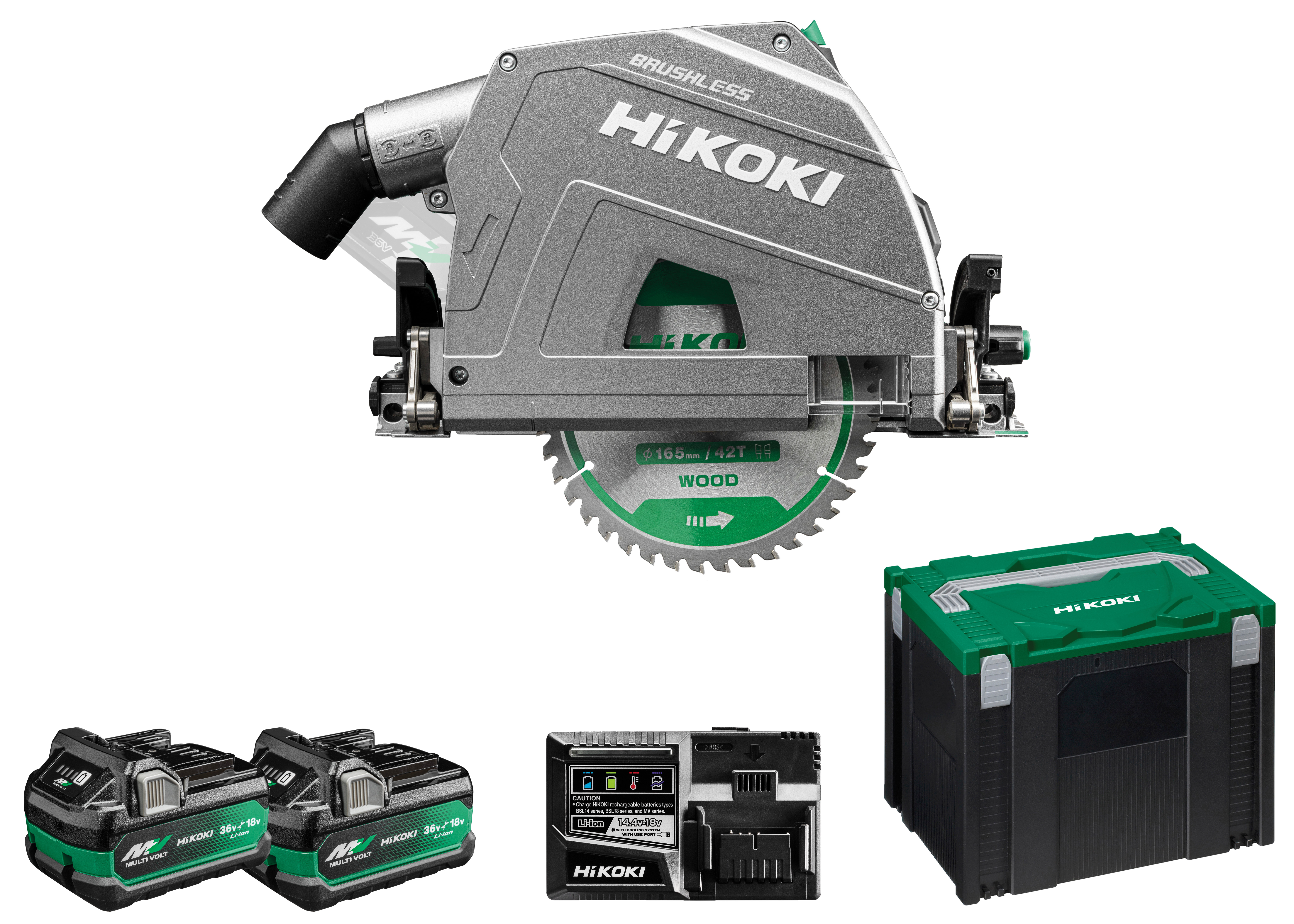 HiKOKI C3606DPA(4.0 MV) (HSC IV) Akku Tauchkreissäge (brushless) 66 mm 4,4 Kg Softstart