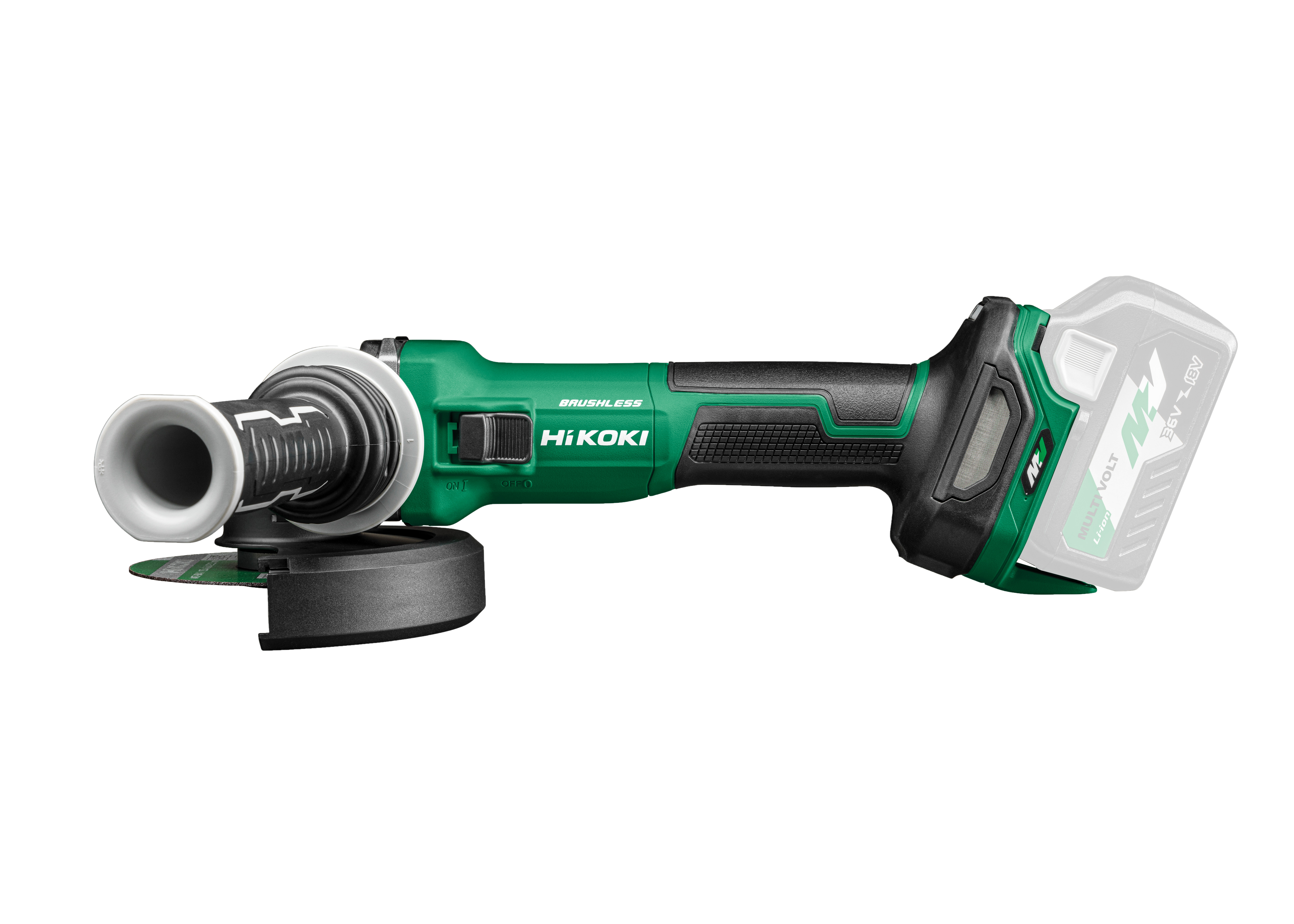 HiKOKI G3613DVE(Basic) (Karton) Akku Winkelschleifer 125mm 2,4 Kg Regelelektronik