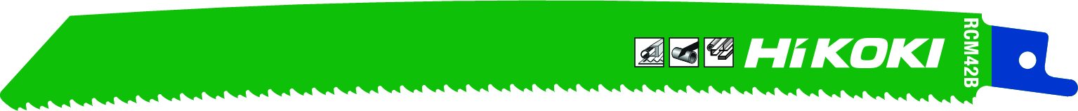 HiKOKI 5SäbelsägeblätterRCM42BCURVED22510/14TPI