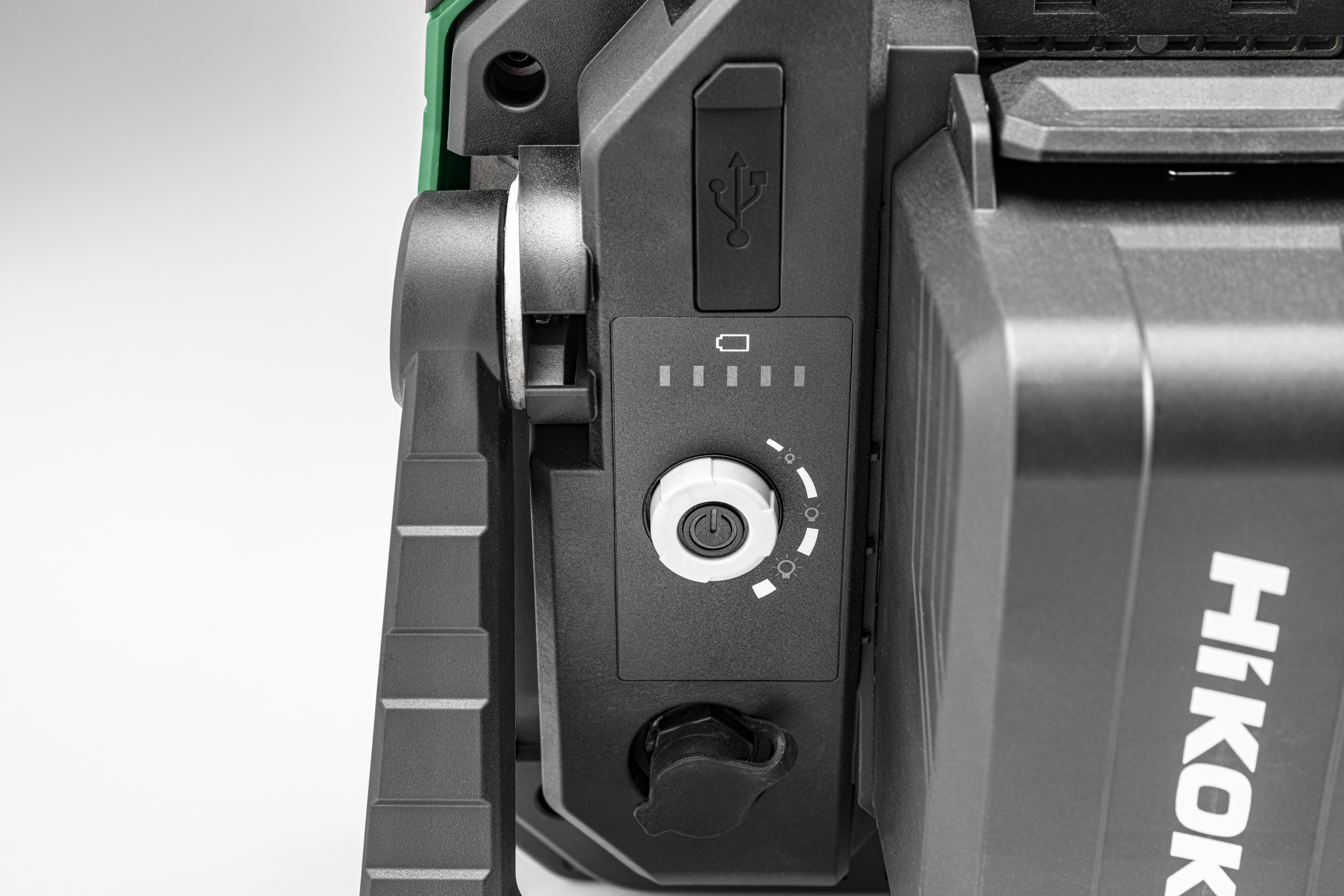 HiKOKI UB18DD(Basic) (Karton) Akku LED Baustellenstrahler 1000/10000 Lumen 4,1 Kg 9 Stufen IP 65