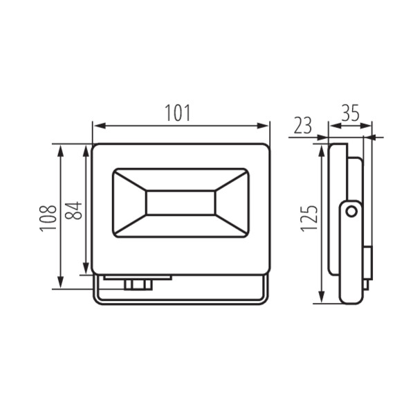 Kanlux ANTEM LED 10W-NW B