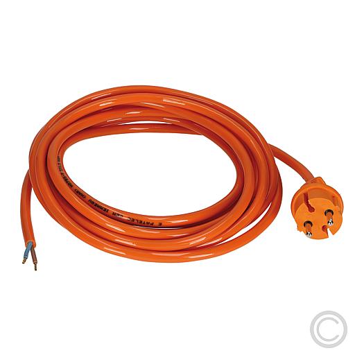 Anschlussleitung PUR H05BQ-F 2x1,5mm orange 5m