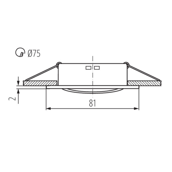 Kanlux NAVI CTX-DT10-W