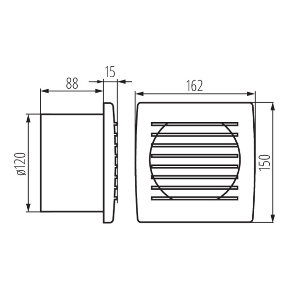 Kanlux CYKLON EOL120P