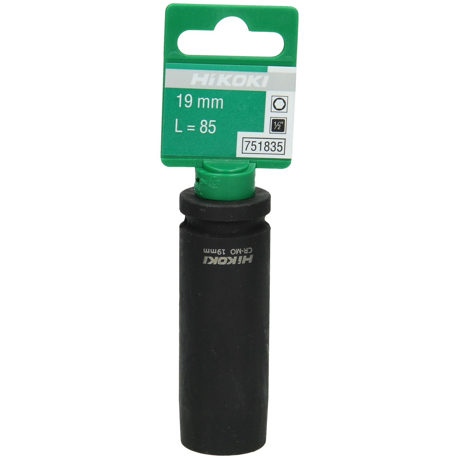 HiKOKI Kraftstecknuss 1/2" 20x85mm - extra lang