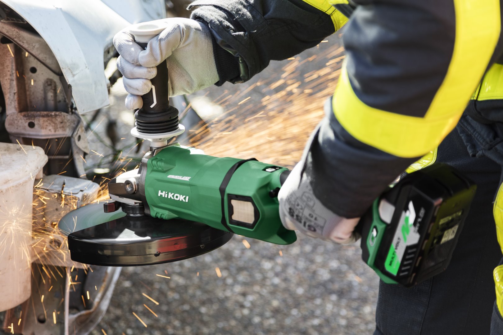 HiKOKI G3623DA(4.0) (Koffer) 36V Akku Winkelsch HiKOKI G3623DA(Basic) (Koffer) 36V Akku Winkelschleifer 230 mm 4,9 Kg