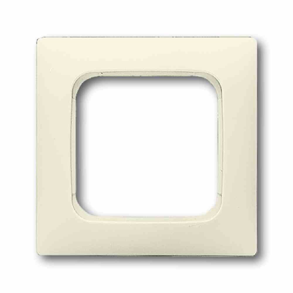 BUSCH-JAEGER DURO 2000 SI Rahmen, 1f, weiß, glänzend, Kunststoff, geeignet für Geräteeinbaukanal, geeignet für Unterputz-Installation, Kunststoff – 2511-212K-102