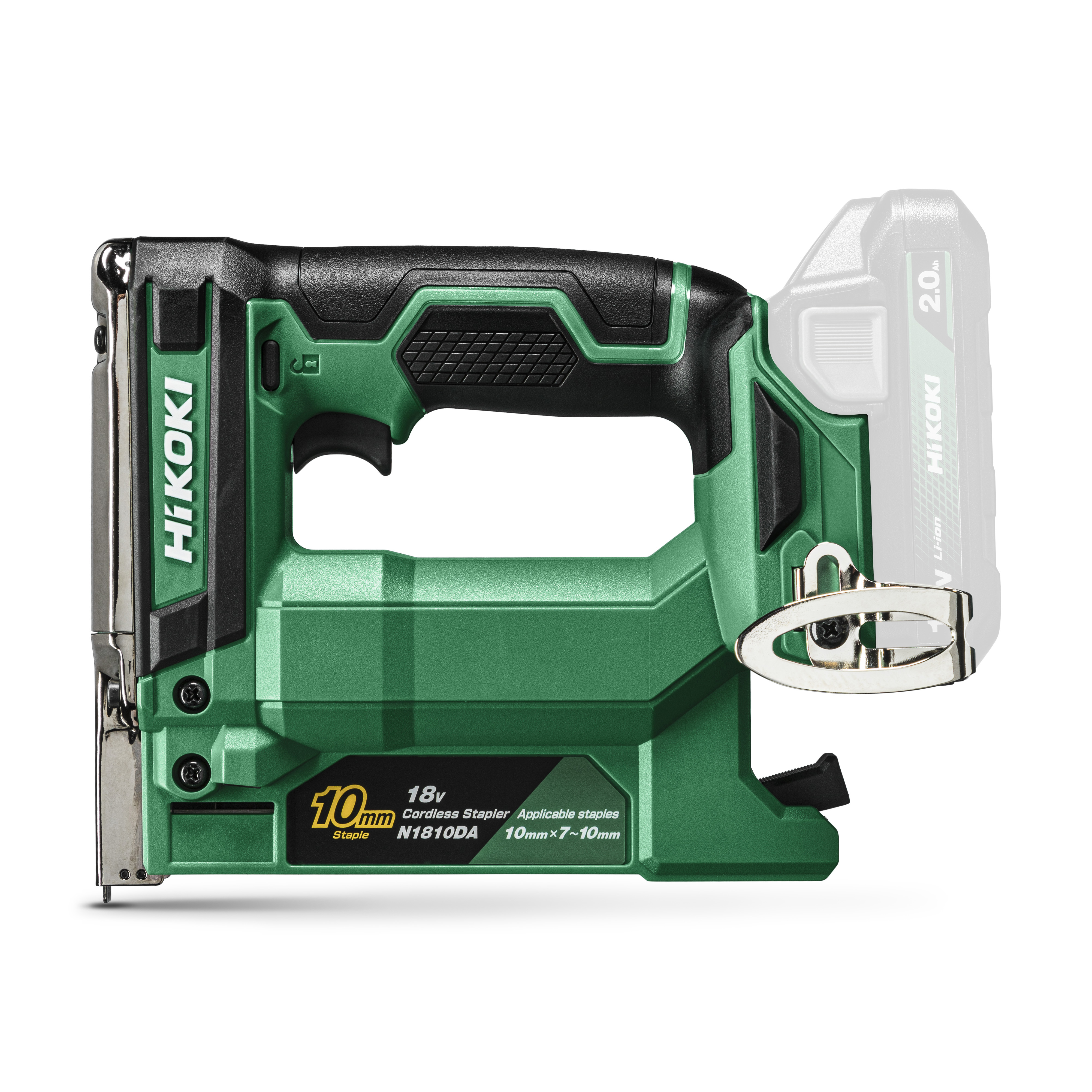 HiKOKI N1810DA(Basic) (Karton) Akku Tacker 1,1 Kg Klammerbreite 10mm
