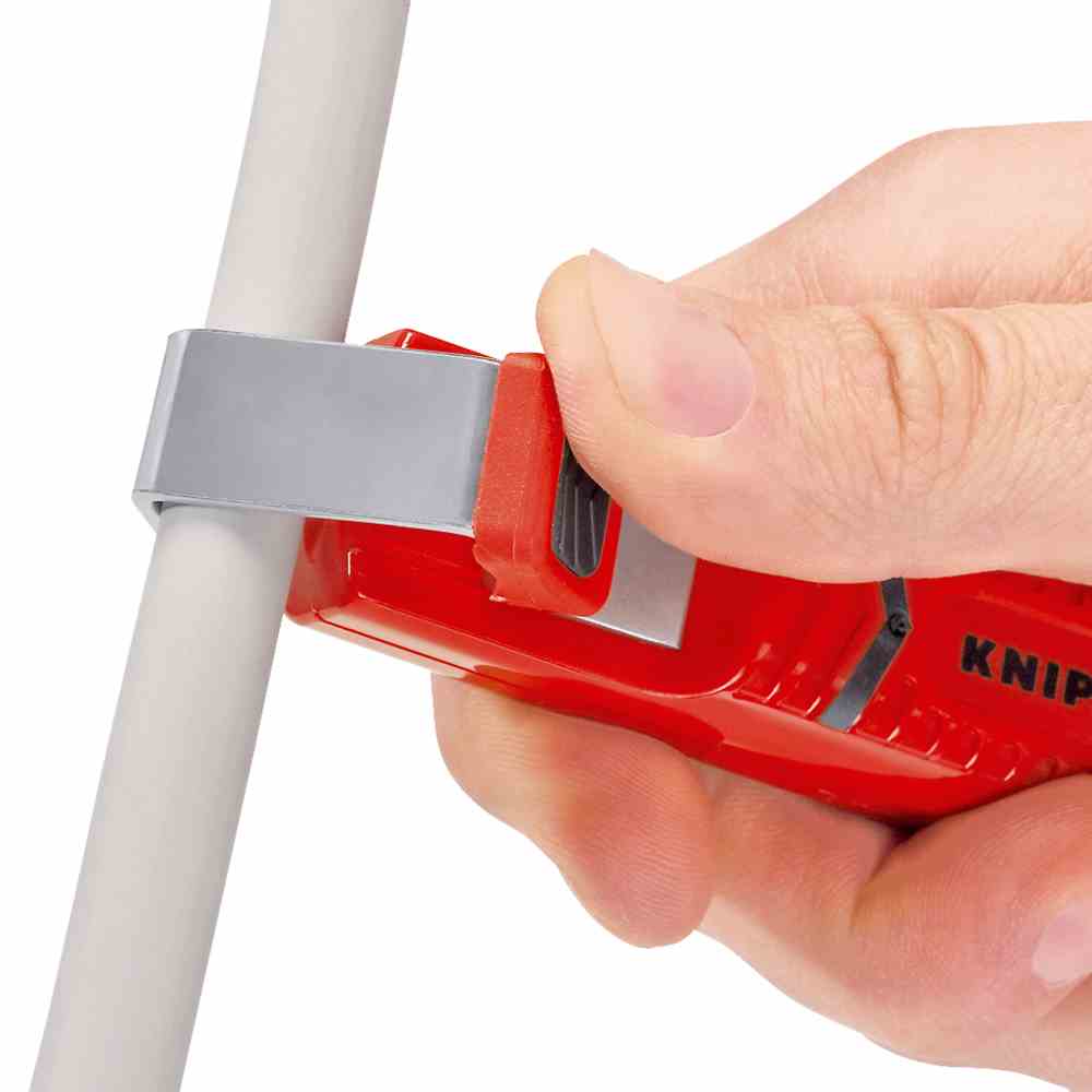 KNIPEX Kabelmesser, ohne Klinge, Hakenform, Kunststoff