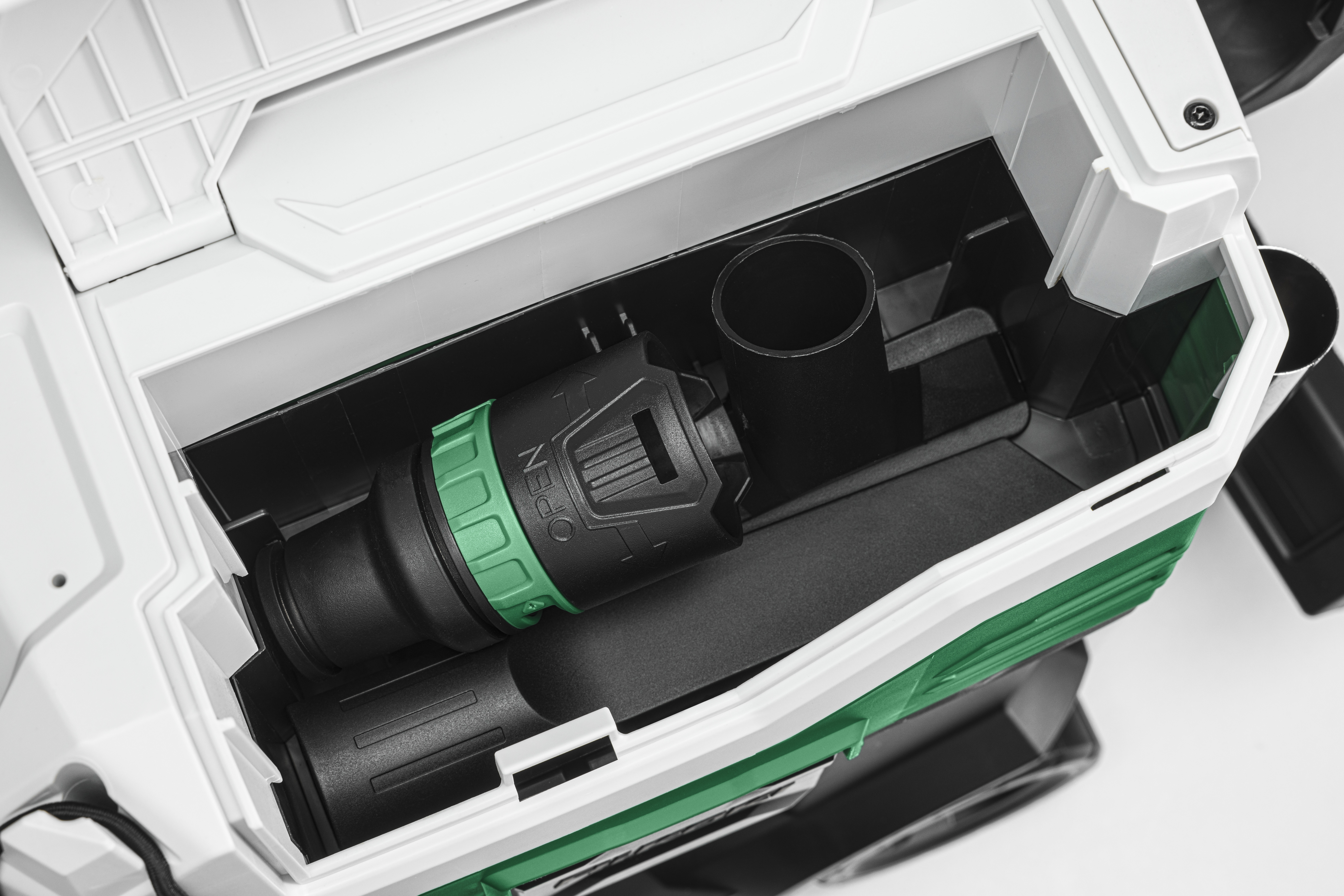 HiKOKI RP200YL (Karton) (20 Liter, L-Klasse) Nass- und Trockensauger 10,0 Kg Ein- /Ausschaltautomatik für Werkzeuge
