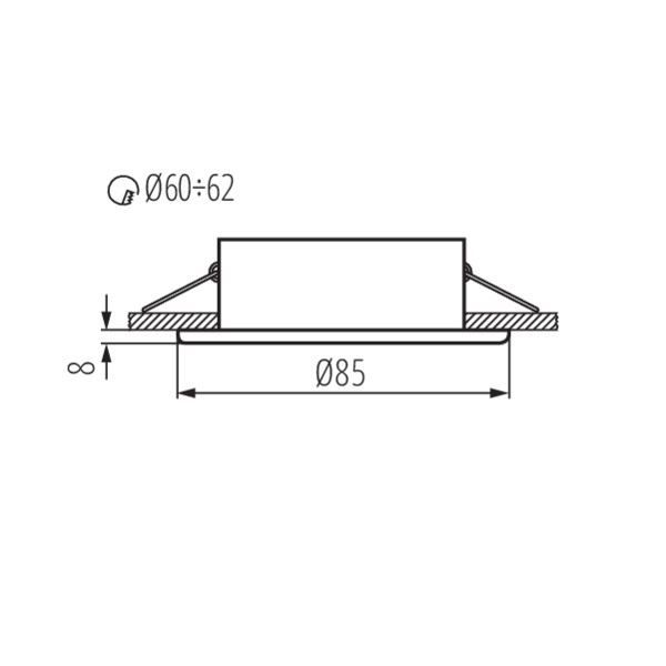 Kanlux MARIN CT-S80-AB
