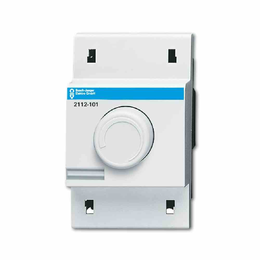 BUSCH-JAEGER Dimmer, Dreh-/Druckknopf, 700W, kapazitive Last, REG – 2112-101