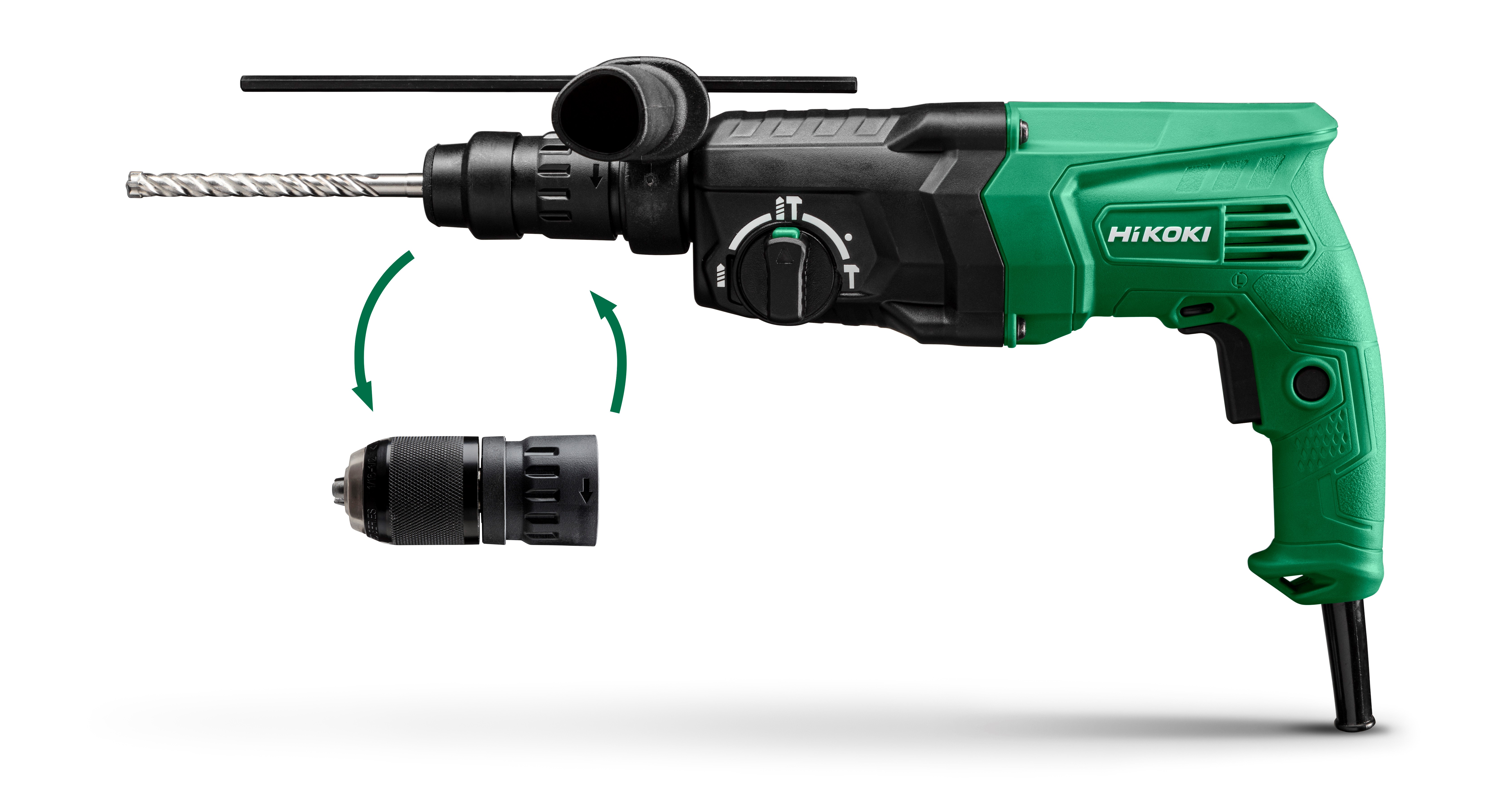 HiKOKI DH24PMH Bohr- & Meißelhammer  (SDS-plus) inkl. 13 mm SSBF – DH24PMHW1Z