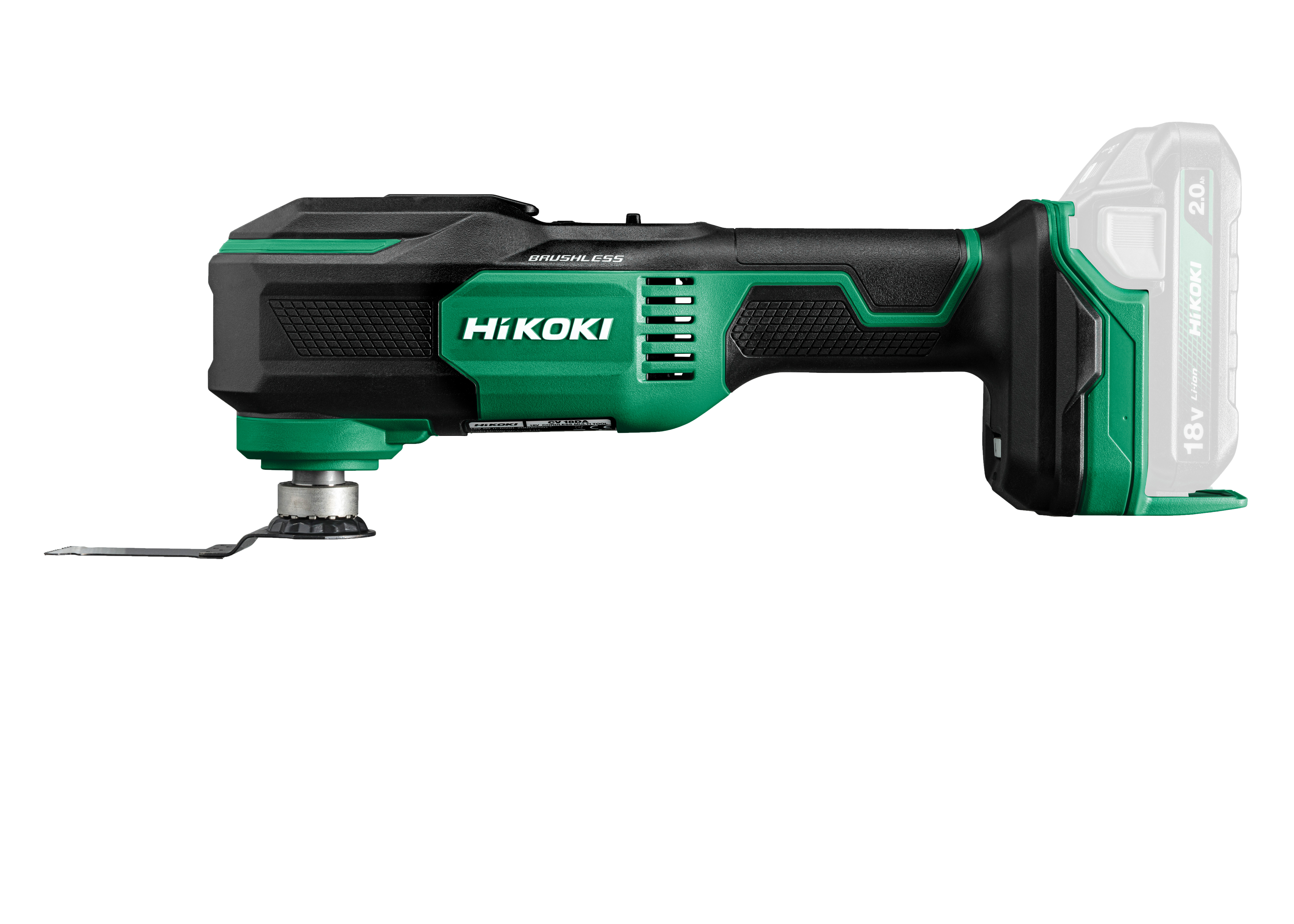 HiKOKI CV18DA(Basic) (Karton) Akku Multi Tool brushless 1,3 Kg
